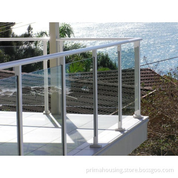 Indoor Glass Stair Railings (PR-1019)